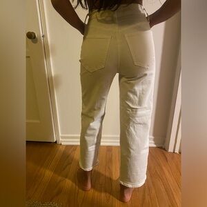 Petite white jeans Madewell